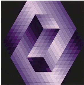 Abstrakt Komposition 23 — Victor Vasarely