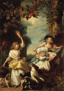 The Three Youngest Daughters Of George Iii — John Singleton Copley