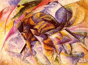 Der Radfahrer — Umberto Boccioni