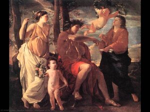 Die Inspiration Des Dichters — Nikolaus Poussin