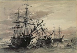 Kolnbroar På Brighton Strand — John Constable