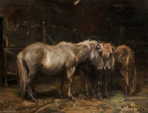 Shetland Ponies — William Walls