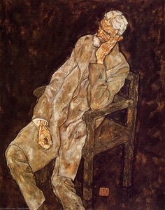 Portrait De L'ancien — Egon Schiele
