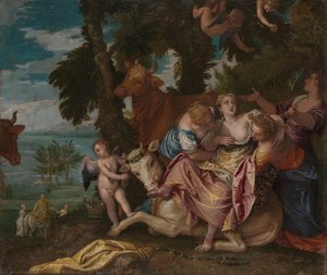 La Rapimento Di Europa — Paolo Veronese