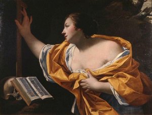 La Madeleine Repentante — Simon Vouet