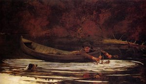 El Caza Y El Rastreador — Winslow Homer