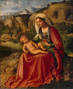 Virgin And Child In A Landscape — Džordžonė