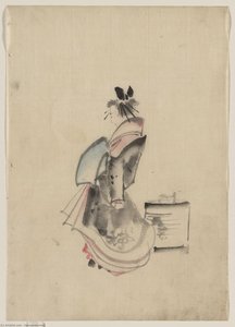 O Femeie Posibil O Răsfățată — Hokusai