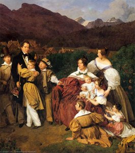 The Eltz Family — Ferdinand Georg Waldmüller