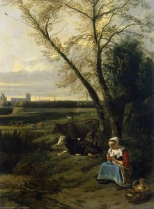 Shepherdess — Jan Siberechts