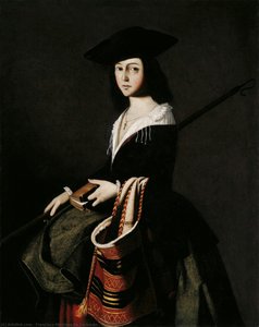 St Marina — Francisco De Zurbarán