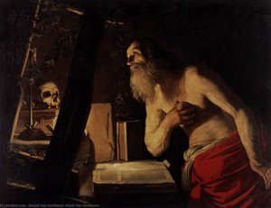 San Jerónimo — Gerard Van Honthorst