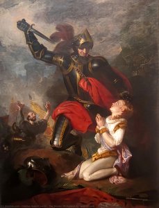 The Murder Of Rutland By Lord Clifford — Charles Robert Leslie