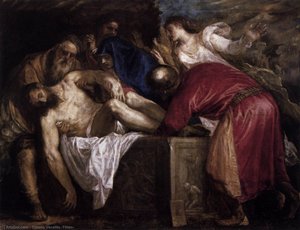 L'entombement — Titian