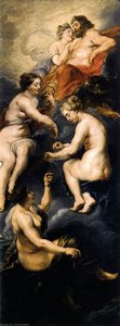 Das Schicksal Spinnt Maries Bestimmung — Peter Paul Rubens