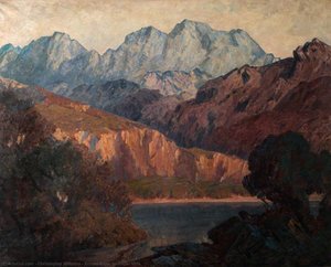 Sunset Glow On Cader Idris — Christopher Williams