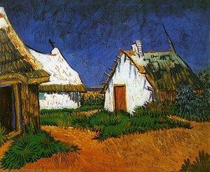 Cele Trei Căsuțe Albe Din Saintes-maries — Vincent Willem Van Gogh
