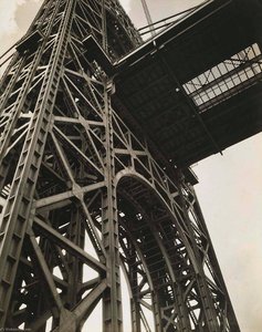 George Washington Bridge, Riverside Drive And 179th Street, Manhattan — Berenice Abbott