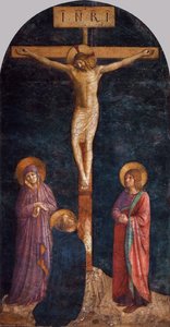 Crucifixion With St Dominic — Fra Angelico