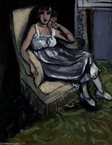 Donna Seduta Su Una Poltrona — Henri Matisse