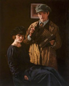 The Studio Dance — William Conor