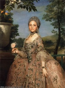 Maria Luisa Of Parma — Anton Raphael Mengs
