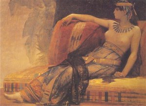 Cleopatra (study) — Alexandre Cabanel