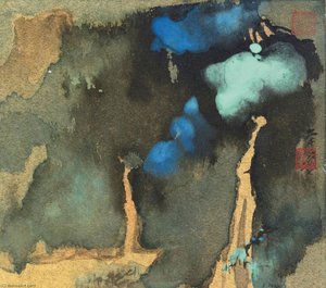 Splash Color Landscape — Zhang Daqian