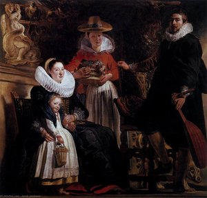 Die Familie Des Künstlers — Jakob Jordaens