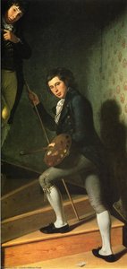 The Staircase Group (also Known As Raphael And Titian Ramsey Peale) — Charles Willson Peale