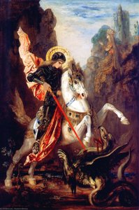 Saint George — Gustav Moreau