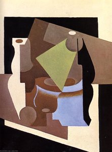 Naturaleza Muerta Con Lámpara — Juan Gris