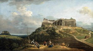 The Fortress Of Konigstein — Bernardo Bellotto
