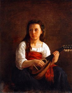 Der Mandolinenspieler — Mary Stevenson Cassatt