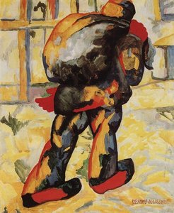 L'uomo Con La Borsa — Kazimir Malevič