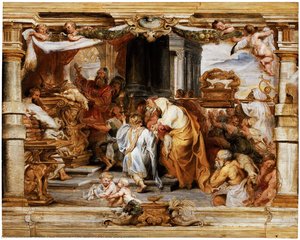 The Sacrifice Of The Old Covenant — Peter Paul Rubens