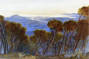 A Distant View Of Nice From The Hills — Edward Lear