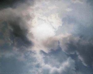 Wolkenstudie (contre-jour) — Gerhard Richter