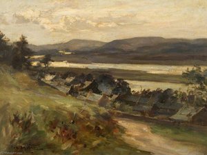 Mugdrum Island From Above Newburgh — Joseph Milne