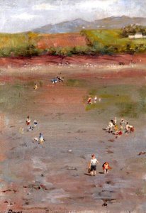 Cocklers On The Beach — Thomas Anthony Devas