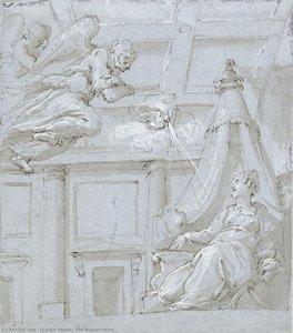 The Annunciation — Giorgio Vasari