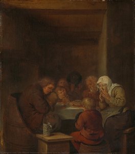 Het Gebed Voor De Maaltijd — Jan Miense Molenaer