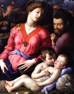 Holy Family — Agnolas Bronzinas