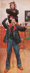 Brita And Me — Carl Larsson