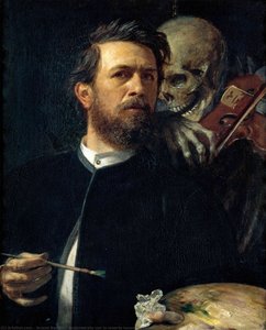 Autorretrato Con La Muerte Tocando El Violín — Arnold Böcklin