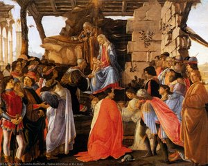 Sadro Verehrung Der Magier — Sandro Botticelli