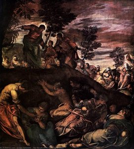 The Miracle Of The Loaves And Fishes — Jacopo Tintoretto