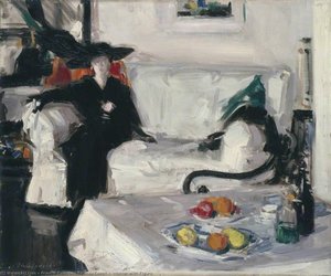 Interior With Figure — Francis Campbell Cadell