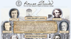 House Divided Project at Dickinson College