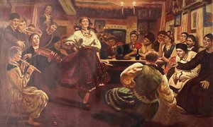 Evening Party (gemälde Einer Abendgesellschaft) - Ilya Repin — Ilya Yefimovich Repin